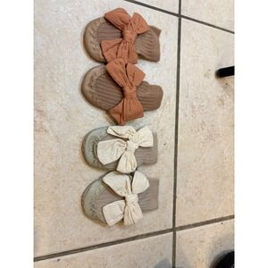 Watoche Baby Girl Bow Socks Newborn‎ Infant Cotton Blend 0-6 Months